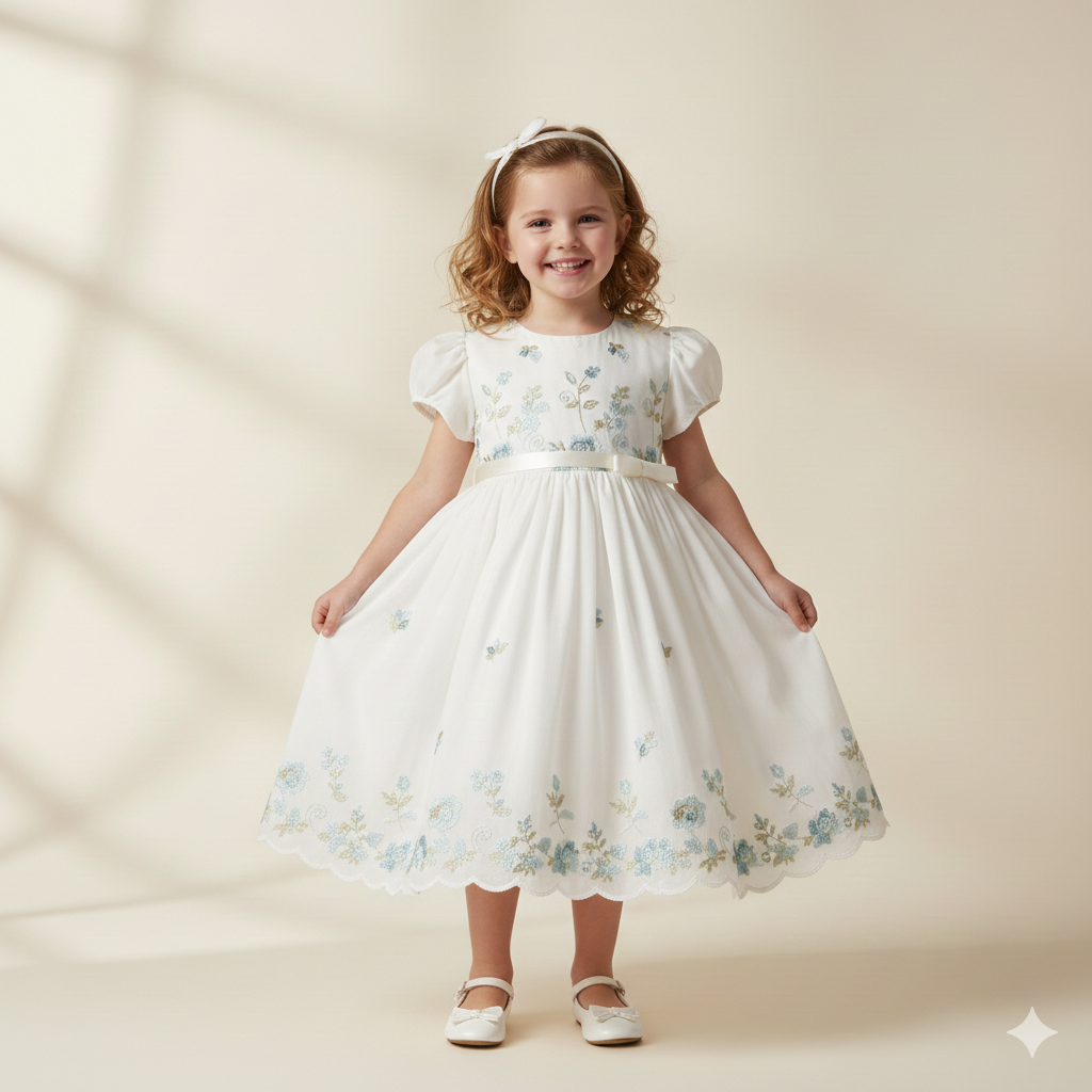 Sunny Petals Cotton Frock