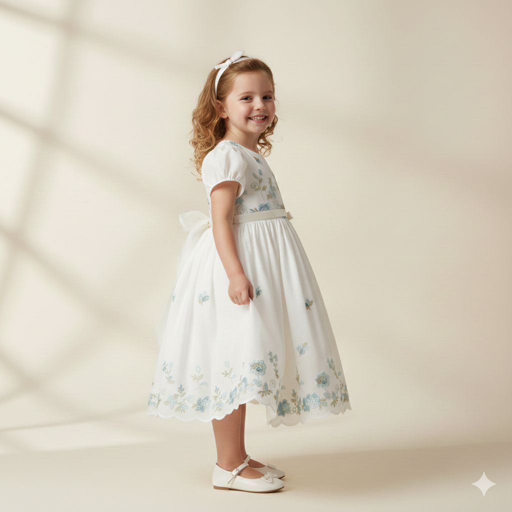 Sunny Petals Cotton Frock