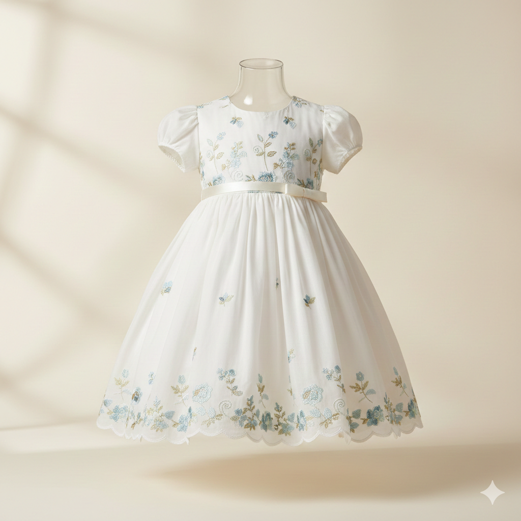 Sunny Petals Cotton Frock
